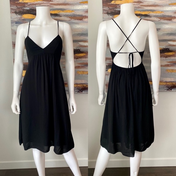 ARITZIA Talula Cosimo Black Dress